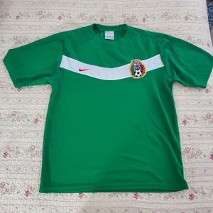 Original Authentic Nike Mexico Soccer Jersey Y2K Keepsake- New Never Used